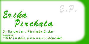 erika pirchala business card